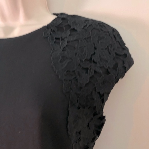 Ted Baker London Fitted Black Lace Mini Dress Size 1 (US 4) - Picture 7 of 15